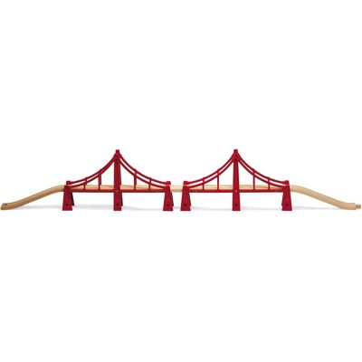Brio Model 33683 Dobbelt Ophængningsbro - Bro Sæt Brio Model 33683 Dobbelt Ophængningsbro - Bro Sæt