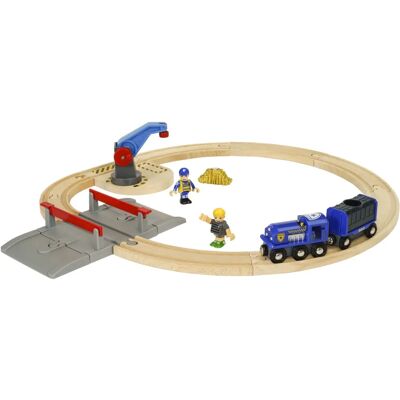 BRIO Modèle 7312350338126 - Ensemble de Chemins de Fer en Bois - Set de Jouets - Publicité BRIO Modèle 7312350338126 - Ensemble de Chemins de Fer en Bois - Set de Jouets - Publicité