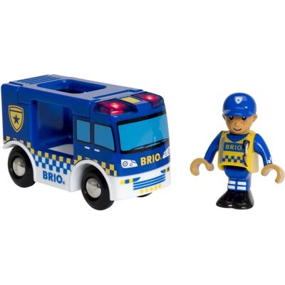 Brio Voiture de Police - Véhicule Jouet Enfant Brio Voiture de Police - Véhicule Jouet Enfant
