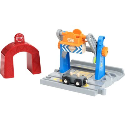 Brio 33827 Grue de Chargement et Levage Smart Tech - Accessoire de Chemin de Fer en Bois - Publicité Brio 33827 Grue de Chargement et Levage Smart Tech - Accessoire de Chemin de Fer en Bois - Publicité