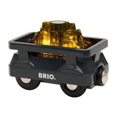 BRIO 53.033.896 Leuchtender Zug Schienen Gold Wagen - Bahnzubehör BRIO 53.033.896 Leuchtender Zug Schienen Gold Wagen - Bahnzubehör