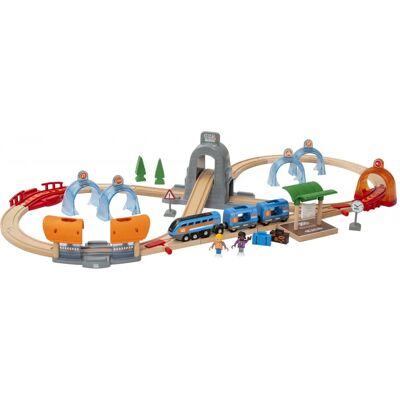 Brio Smart Tech Conjunto de Viagem com Túnel de Som e Ação 33972 Brio Smart Tech Conjunto de Viagem com Túnel de Som e Ação 33972