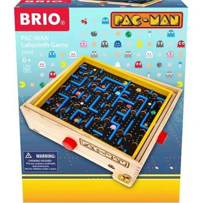 BRIO Pac-Man Labyrinth - Juego de laberinto retro para niños y adultos BRIO Pac-Man Labyrinth - Juego de laberinto retro para niños y adultos