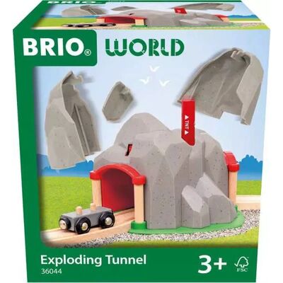 BRIO Explodierende Berg Spielset - Explodierendes Tunnel - 36044 BRIO Explodierende Berg Spielset - Explodierendes Tunnel - 36044