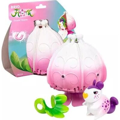 Casa de flores amapola de BRIO - Figura de juego creativa Casa de flores amapola de BRIO - Figura de juego creativa