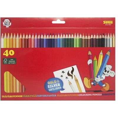 FSC Fargeblyanter - 40 stk for barn FSC Fargeblyanter - 40 stk for barn