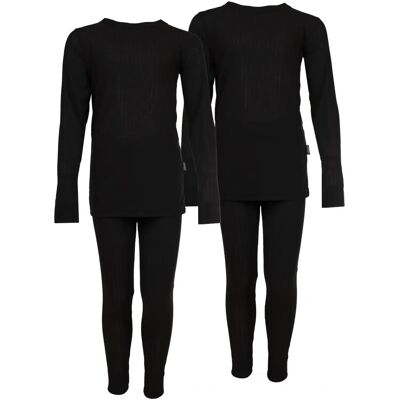 Accezzi Junior Schwarzes Ski-Unterwäsche - Ski-Unterwäsche Accezzi Junior Schwarzes Ski-Unterwäsche - Ski-Unterwäsche