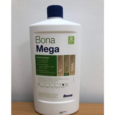 Bona - Mega - Brillant - 1L - Wood floor finish - Publicité Bona - Mega - Brillant - 1L - Wood floor finish - Publicité