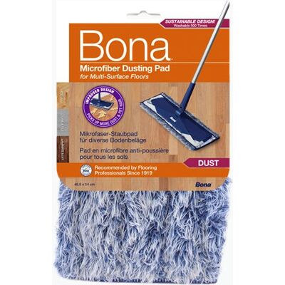 Tamis à poussière en microfibre Bona - Accessoire pour serpillière - Publicité Tamis à poussière en microfibre Bona - Accessoire pour serpillière - Publicité