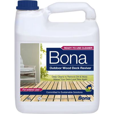 Bona Parquet Reviver - Deep Clean, Restores Color - 4L Bona Parquet Reviver - Deep Clean, Restores Color - 4L