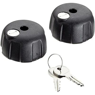Kit de cadeados para bicicletas Thule - Proteja suas bicicletas - Acessórios para porta-bicicletas Kit de cadeados para bicicletas Thule - Proteja suas bicicletas - Acessórios para porta-bicicletas