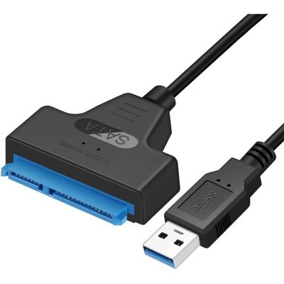 24hshop SATA til USB 3.0 Adapterkabel - Højhastigheds Overførsel 24hshop SATA til USB 3.0 Adapterkabel - Højhastigheds Overførsel