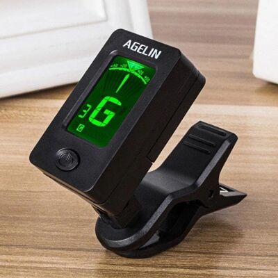 24hshop Digitaalinen klipsi-viritin - Kitara, basso, viulu, ukulele 24hshop Digitaalinen klipsi-viritin - Kitara, basso, viulu, ukulele