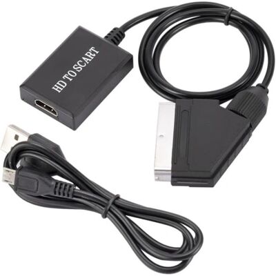 24hshop HDMI to Scart-muunnin - Tukee 1080p & PAL/NTSC 24hshop HDMI to Scart-muunnin - Tukee 1080p & PAL/NTSC