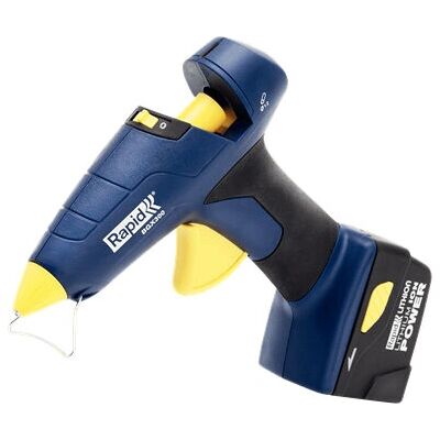 Rapid BGX300 Akku-Heißklebepistole - Schwarz, Blau, Gelb - Klebepistole Rapid BGX300 Akku-Heißklebepistole - Schwarz, Blau, Gelb - Klebepistole