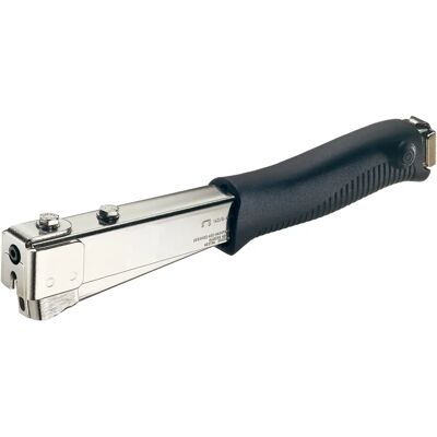 Rapid R11 Heavy Duty Hammer Tacker - Batedeira de grampeador pesada, suporta grampos de 6-10mm, inclui 140 grampos - Grampeador Rapid R11 Heavy Duty Hammer Tacker - Batedeira de grampeador pesada, suporta grampos de 6-10mm, inclui 140 grampos - Grampeador