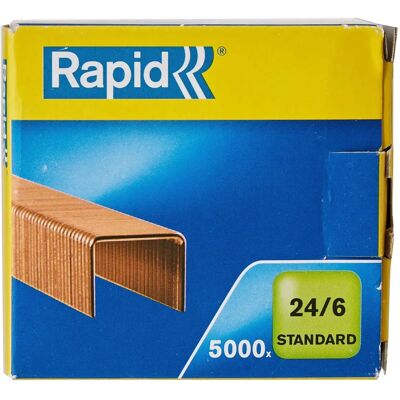 Rapid Nietjes Koper 24/6 - Nietpistolen & Nietjes Rapid Nietjes Koper 24/6 - Nietpistolen & Nietjes