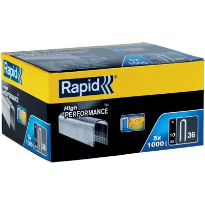 Rapid 11884410 High Performance Cable Staples - 10 mm Leg Rapid 11884410 High Performance Cable Staples - 10 mm Leg