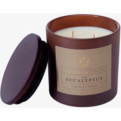 Wikholm Form Yasu Lys - Eukalyptus og lime duft - 48 timers brændetid - Unisex Wikholm Form Yasu Lys - Eukalyptus og lime duft - 48 timers brændetid - Unisex