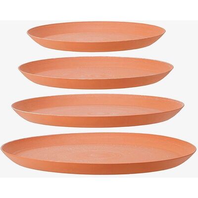 Wikholm Form Majvor Orange Serviessæt - Tallerkener & Underkopper Wikholm Form Majvor Orange Serviessæt - Tallerkener & Underkopper