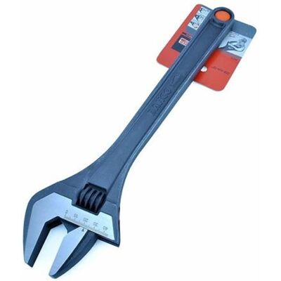 Klucz nastawny Bahco - 380mm, pojemność 44mm, fosfatatolt stal Klucz nastawny Bahco - 380mm, pojemność 44mm, fosfatatolt stal