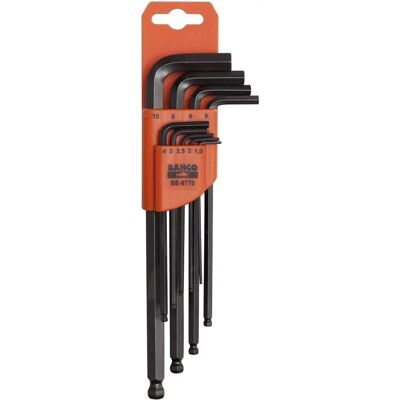 Bahco BE-9770 Sechskant-Schlüssel-Set 9-tlg. 1,5-10mm Bahco BE-9770 Sechskant-Schlüssel-Set 9-tlg. 1,5-10mm