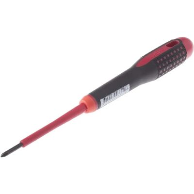 Chave de fenda PH0 Bahco - Isolado VDE, 75mm - Ferramenta elétrica Chave de fenda PH0 Bahco - Isolado VDE, 75mm - Ferramenta elétrica