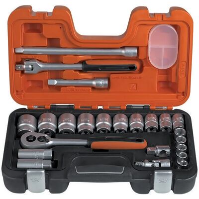 Bahco S240AF - 1/2-Inch Impact Socket Set (24-teilig) Bahco S240AF - 1/2-Inch Impact Socket Set (24-teilig)