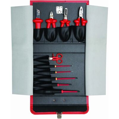 Kit di utensili per elettricisti Bahco - 10 pezzi isolati VDE Kit di utensili per elettricisti Bahco - 10 pezzi isolati VDE