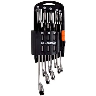 Bahco Set van dubbele open-end sleutels - 8 stuks Bahco Set van dubbele open-end sleutels - 8 stuks