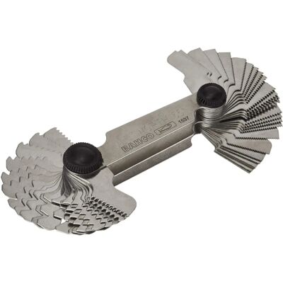 Bahco Jauge de filetage 52 Lames - Calibreur Bahco Jauge de filetage 52 Lames - Calibreur