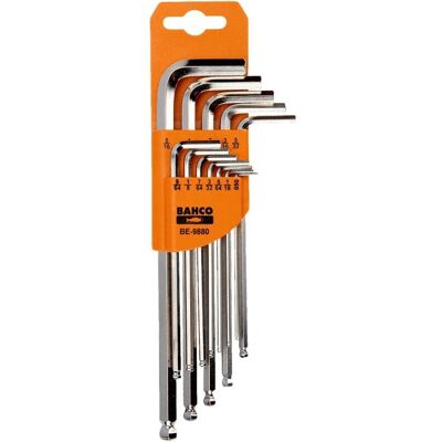 Conjunto de Chaves Allen Imperial Longas Bahco - 12 Peças Conjunto de Chaves Allen Imperial Longas Bahco - 12 Peças