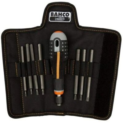 Ensemble de tournevis Bahco BE-8573 - Lames interchangeables, Multicolore, 9 pièces - Publicité Ensemble de tournevis Bahco BE-8573 - Lames interchangeables, Multicolore, 9 pièces - Publicité