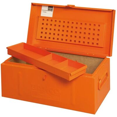 Boîte à outils Bahco Albañil A-3 - Acier, Résistant à l'humidité, Plateau amovible - Publicité Boîte à outils Bahco Albañil A-3 - Acier, Résistant à l'humidité, Plateau amovible - Publicité
