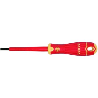 Bahco Bahcofit Izolowany śrubokręt płaski - 5,5mm czubek Bahco Bahcofit Izolowany śrubokręt płaski - 5,5mm czubek