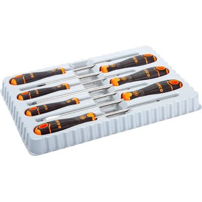 Bahco BAHCOFIT Schraubendreher-Set - 7 Stück, Legierungsstahlklingen Bahco BAHCOFIT Schraubendreher-Set - 7 Stück, Legierungsstahlklingen