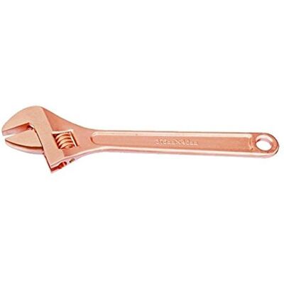 Bahco funkenfreier verstellbarer Schraubenschlüssel aus Berylliumkupfer - 36mm, 300mm Bahco funkenfreier verstellbarer Schraubenschlüssel aus Berylliumkupfer - 36mm, 300mm