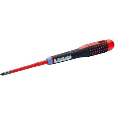 Bahco ERGO Slim VDE Izolowany Śrubokręt Pozidriv - PZ1 - 80mm Bahco ERGO Slim VDE Izolowany Śrubokręt Pozidriv - PZ1 - 80mm