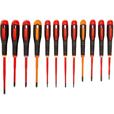 Bahco 12 Stück XXL Ergo Slim 1000V Set - Schraubenzieher Bahco 12 Stück XXL Ergo Slim 1000V Set - Schraubenzieher