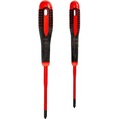 Irimo BE-8610SL/BE-8620SL - Hojas delgadas - empuñadura ERGO - Juego de destornilladores Irimo BE-8610SL/BE-8620SL - Hojas delgadas - empuñadura ERGO - Juego de destornilladores