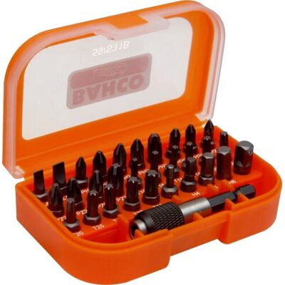 Bahco 59/S31B Juego de Bits de 31 Piezas - Destornillador y Hex Bahco 59/S31B Juego de Bits de 31 Piezas - Destornillador y Hex