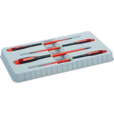 Håndskruetrækker Bahco BE-9880SL - Torx, 4 stk, Slank blad Håndskruetrækker Bahco BE-9880SL - Torx, 4 stk, Slank blad