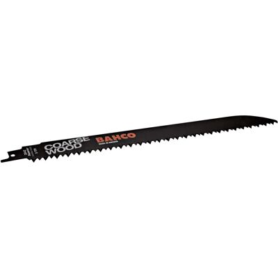 Lame de Scie pour Bois Rugueux Bahco 300mm - Dents Durcies par Induction - Coupe Rapide Lame de Scie pour Bois Rugueux Bahco 300mm - Dents Durcies par Induction - Coupe Rapide