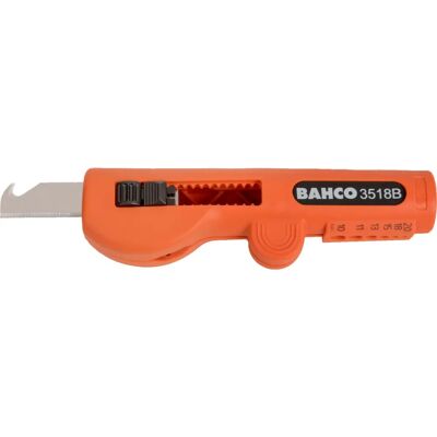 Dénudeur de câble Bahco 3518 B - Outil multifonction avec guidage de câble optimisé - Publicité Dénudeur de câble Bahco 3518 B - Outil multifonction avec guidage de câble optimisé - Publicité
