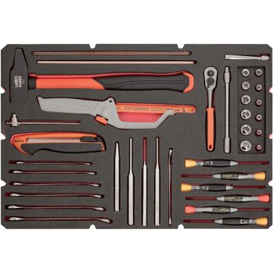 Boîte à Outils en Aluminium Bahco 145 Pièces - Boîte à outils - Publicité Boîte à Outils en Aluminium Bahco 145 Pièces - Boîte à outils - Publicité