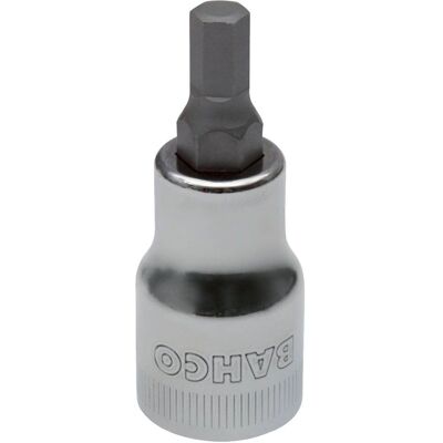 Bahco 7809M-6 Zeskantschroefbit Inzet - 6mm - 1/2" Aandrijving Bahco 7809M-6 Zeskantschroefbit Inzet - 6mm - 1/2" Aandrijving
