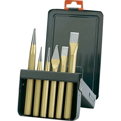 Zestaw 6 narzędzi do obróbki metalu z miedzi Bahco 3736S/6 - Narzędzia ręczne Zestaw 6 narzędzi do obróbki metalu z miedzi Bahco 3736S/6 - Narzędzia ręczne
