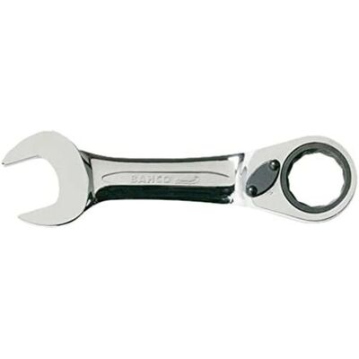 Bahco Llave de Trinquete, 19 mm, Acabado Cromado, 139 mm Bahco Llave de Trinquete, 19 mm, Acabado Cromado, 139 mm