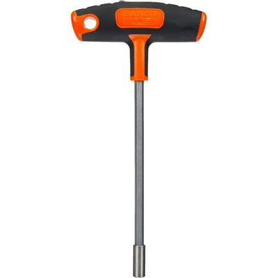 Bahco Porte-embouts en T - 180mm - Argent/Noir/Orange - Publicité Bahco Porte-embouts en T - 180mm - Argent/Noir/Orange - Publicité