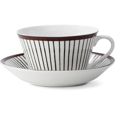 Gustavsbergs Porslinsfabrik - Ribb - Teekopp - Fat - Tea cup Gustavsbergs Porslinsfabrik - Ribb - Teekopp - Fat - Tea cup